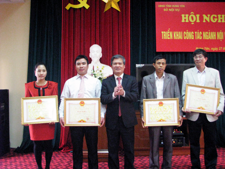 Sở Nội vụ Hưng Yên Triển khai nhiệm vụ năm 2013